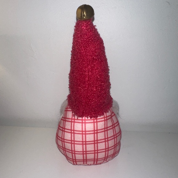 Valentines Gnome Plush with Jingle Bell - Picture 3 of 4